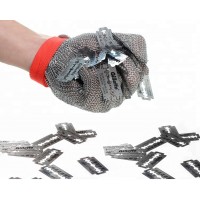 Cut Resistance gloves seamless stainless steel for working gloves