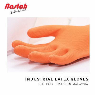 Rubber gloves work industrial safety arbeitshandschuhe in malaysia