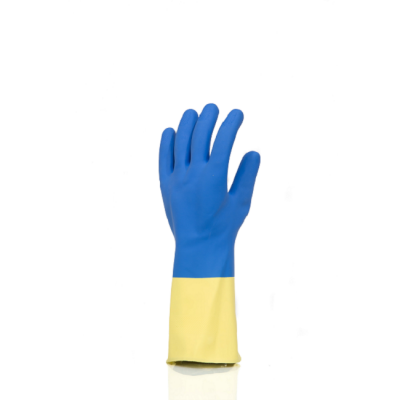 Factory direct supply neoprene blended natural rubber latex gloves luva latex